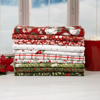 Christmas Eve Quilting Cuddle Fabric by Lella Boutique for Moda Fabrics