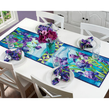 Iris in Bloom Table Runner Kit - Infatuation