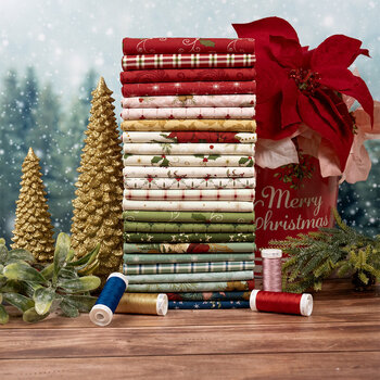 Christmas Greetings by Sandy Gervais for Riley Blake Designs