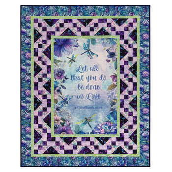 Lacy Panel Quilt Kit