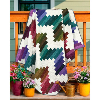 Ridiculously Easy Jelly Roll Quilt Kit - Moody Hues