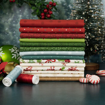 Peppermint & Pine by Lamb Farm Designs for Marcus Fabrics