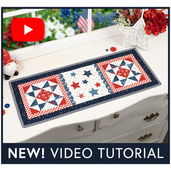 Sew Cute Runner Series - July - Tutorial