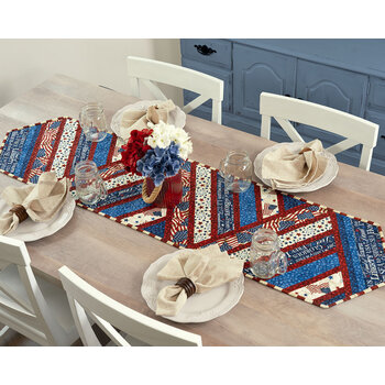 Greased Lightning Table Runner Kit - Stars & Stripes 14