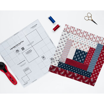 How to use the Creative Grids log Cabin Trim Tool Two - tutorial