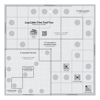 Creative Grids Log Cabin Trim Tool Two