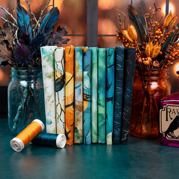 Raven's Call by Deborah Edwards and Melanie Samra for Northcott Fabrics