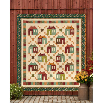 Maisons de Patchwork Quilt Kit - Pennyberry Farm