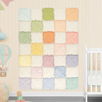 Layer Cake Rag Quilt Kit - Little Lambies