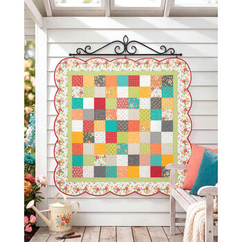 Charming Picnic Quilt Kit - In the Garden