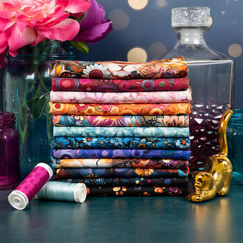 Calico cat by Timeless Treasures fabrics