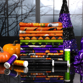 Spooky Tails by Nancy Mink for Wilmington Prints
