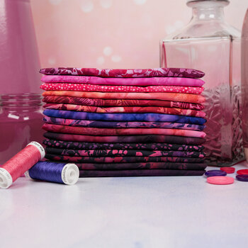 Bali Batiks - Tickled Pink by Hoffman Fabrics