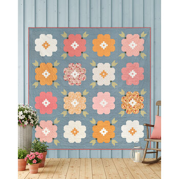 Vintage Blooms Quilt kit - Wild Honey