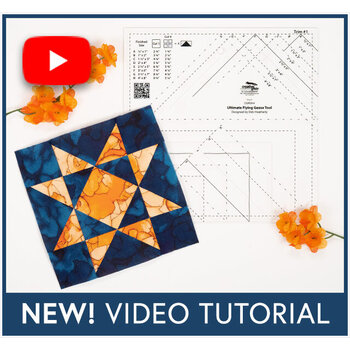 How To make A Star Block for the Flight of beauy Panel Quilt Tutorial
