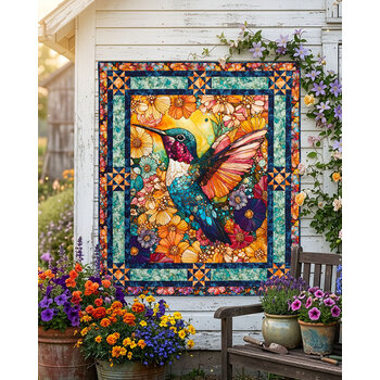 Flight of Beauty Panel Quilt Kit 