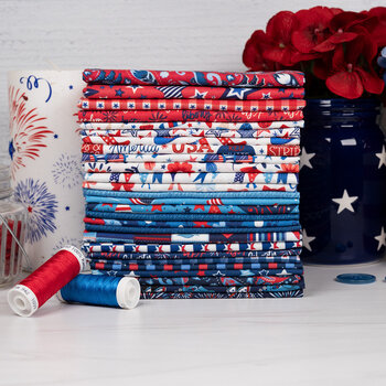Patriotic Minis by P&B Textiles