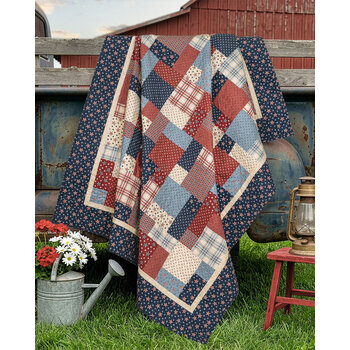 Easy as ABC and 123 Quilt Kit - America 250 Years