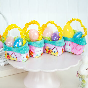 Tiny Treat Baskets Kit - Makes 4 - Easter Fun