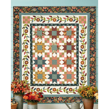 Riviera Rose Quilt Kit - Farmer's Daughter
