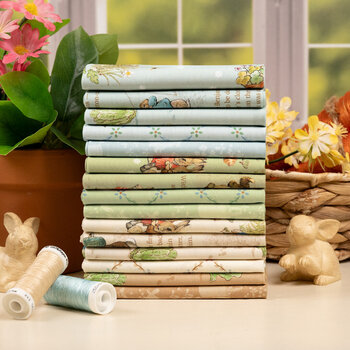 Peter Rabbit and Benjamin Bunny by Riley Blake Designs