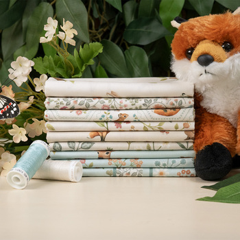 Woodland Heart by Deborah Edwards and Kathryn Christenson for Northcott Fabrics