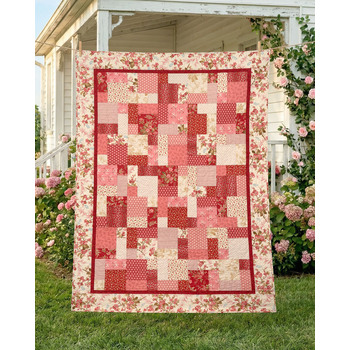 Easy as ABC and 123 Quilt Kit - Little Sweetheart