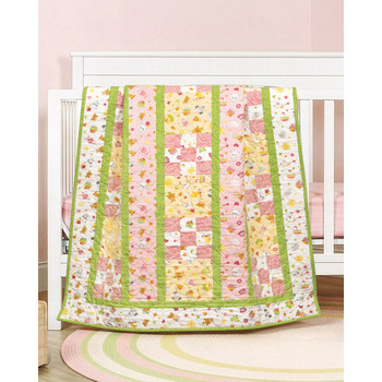 Patchwork baby Quilt Kit - Bundle of Joy Flannel