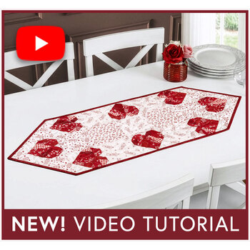 Foundation Paper Piecing Table Runner - Redberry Lane