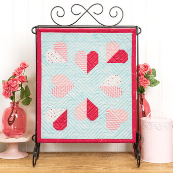 Tender Heart Tabletop Banner Kit - February - by Riley Blake Designs