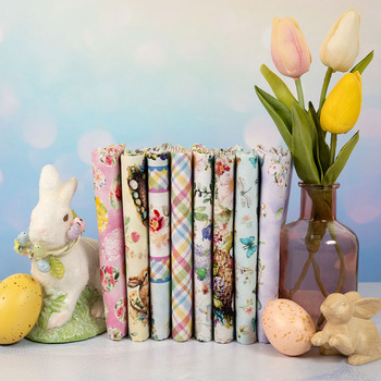 Basket full of Blessings by Catherine Bartoli for Henry Glass fabrics