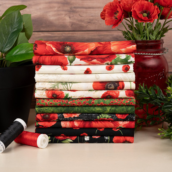 Poppy Passion by Timeless Treasures Fabrics