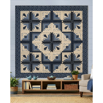 Cactus In The Cabin Quilt Kit - Bluebird's Nest 