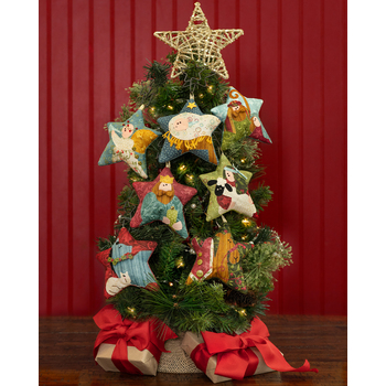 Star of Wonder nativity Ornament Kit - Makes 7 Ornaments 