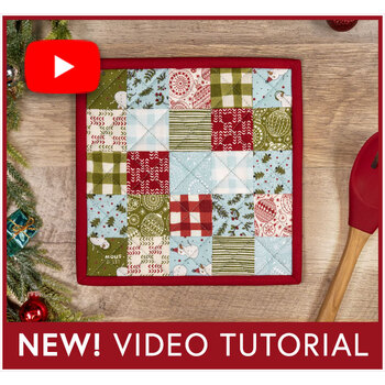 How To Make A fusible Grid Hot Pad