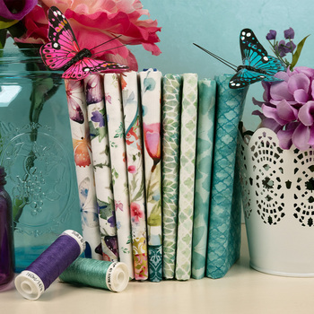 Butterfly Fantasy by Jason Yenter for In The Beginning Fabrics