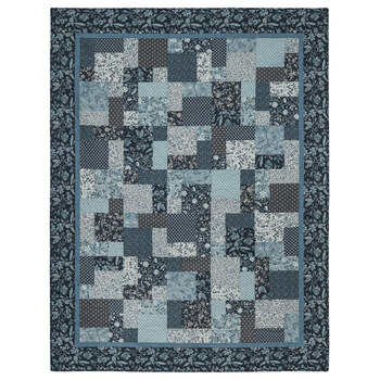 Easy as ABC and 123 Quilt Kit - Sacre Bleu