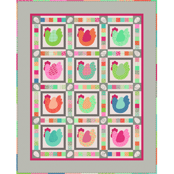 Hen House Quilt Kit - Reserve