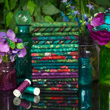 Wild Garden by Nicole Tamarin for White Owl Textiles