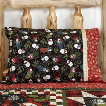 Magic Pillowcase Kit - Holly Jolly Flannel - Standard Size