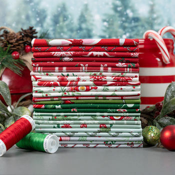 Mistletoe & Holly by Beverly McCullough for Riley Blake Designs