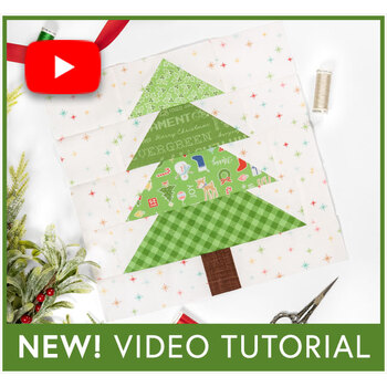 Pieceful Patchwork Wall Hanging - December 