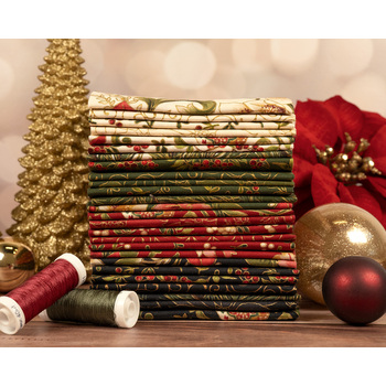 Merry Manor Metallic by Moda Fabrics