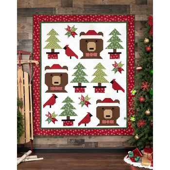 Santa Bears Quilt Kit