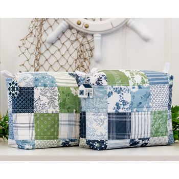 Mini-Charm Bag Kit - Nantucket Summer - Makes 2