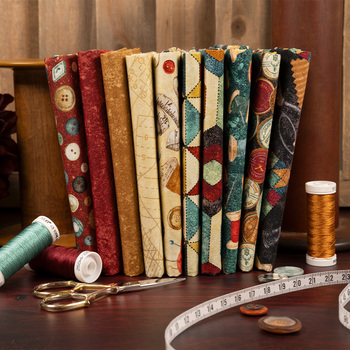 Stitchin' by Deborah Edwards for Northcott Fabrics