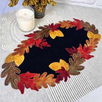 Falling Leaves Wool Mat Kit