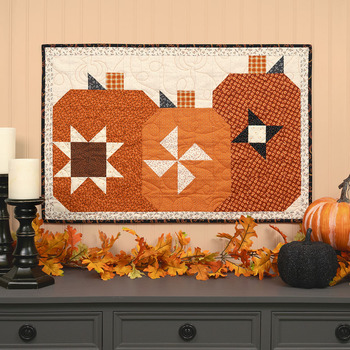 Patchwork Pumpkin Trio Kit - Midnight Moon