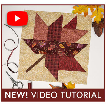 Pieceful Patchwork Wall Hanging - November