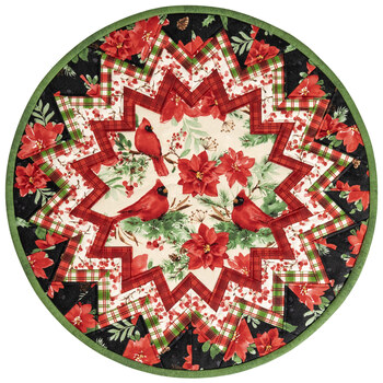 Point of View Folded Star Table Topper Kit - Cardinal Celebration